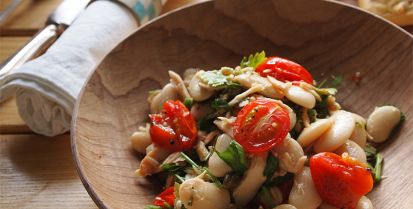 Butter Bean And Tomato Salad