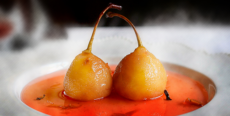 Poached Pears